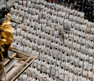Papa a sacerdotes na Missa do Crisma: renovar o 'Sim' para uma entrega radical, gratuita e discreta