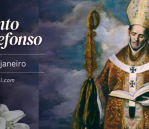 Hoje é celebrado santo Ildefonso, capelão e fiel notário da Virgem