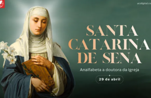 Hoje é celebrada santa Catarina de Sena, de analfabeta a doutora da Igreja