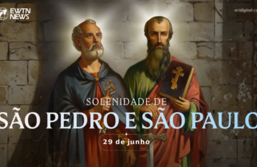 Hoje é celebrada solenidade de são Pedro e São Paulo