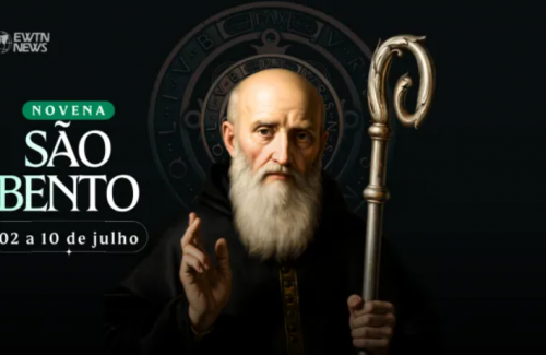 Hoje começa a novena a são Bento, padroeiro da Europa