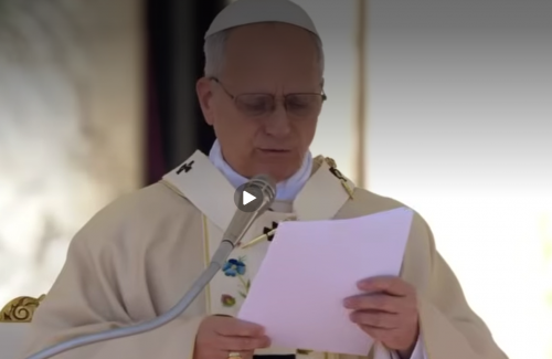 Leão XIV: o Senhor está vivo e permanece conosco