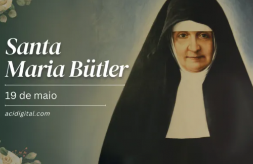 Hoje é dia de santa Maria Bütler, ela deixou o convento para se tornar missionária