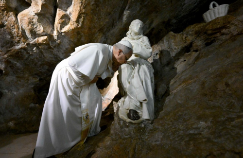 Subiaco: o Papa visita os mosteiros de São Bento e Santa Escolástica