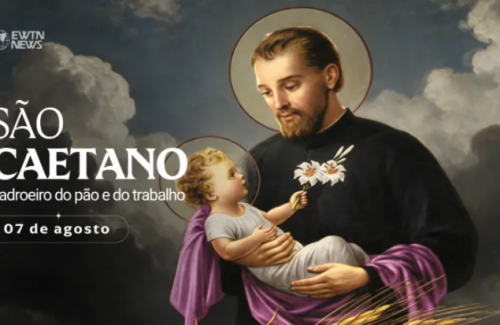 Hoje a Igreja celebra são Caetano, padroeiro do pão e do trabalho