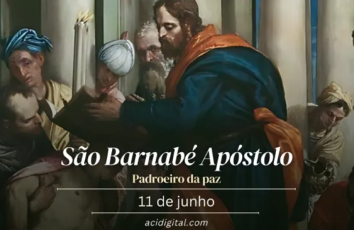 Hoje é celebrado são Barnabé Apóstolo, o Filho da Consolação