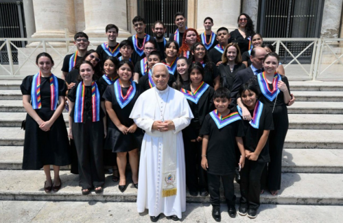 Na Audiência Geral com o Papa: a música é um caminho para a paz