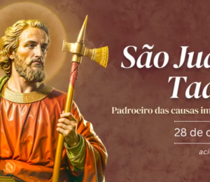 Hoje é celebrado são Judas Tadeu, padroeiro das causas impossíveis Hoje é celebrado são Judas Tadeu, padroeiro das causas impossíveis